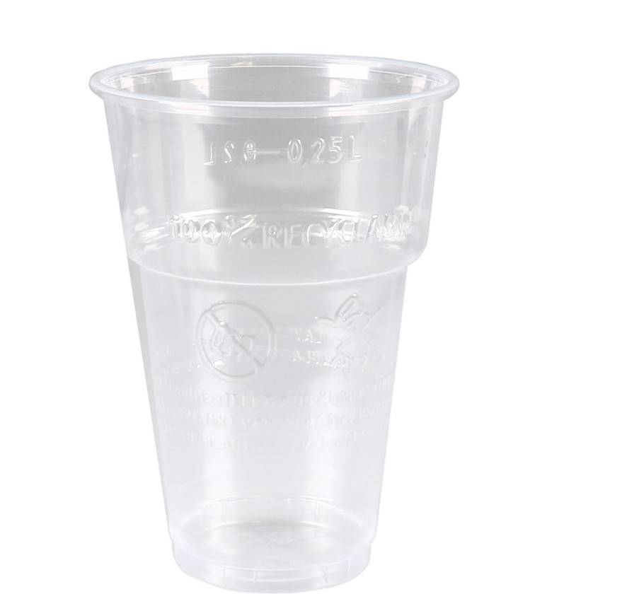 Bier/ Limoglas PP 200-250cc Helder 50st